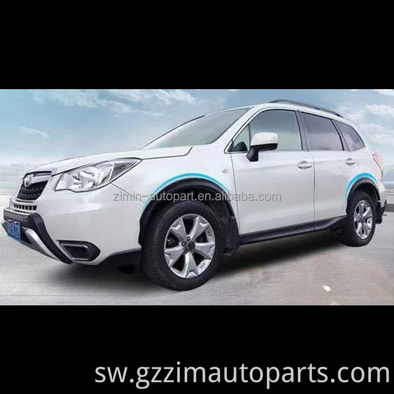 Wheel Arch Fender Flares Mudguards Mtindo wa Pocket kwa Sub*Ru Forester 2013+